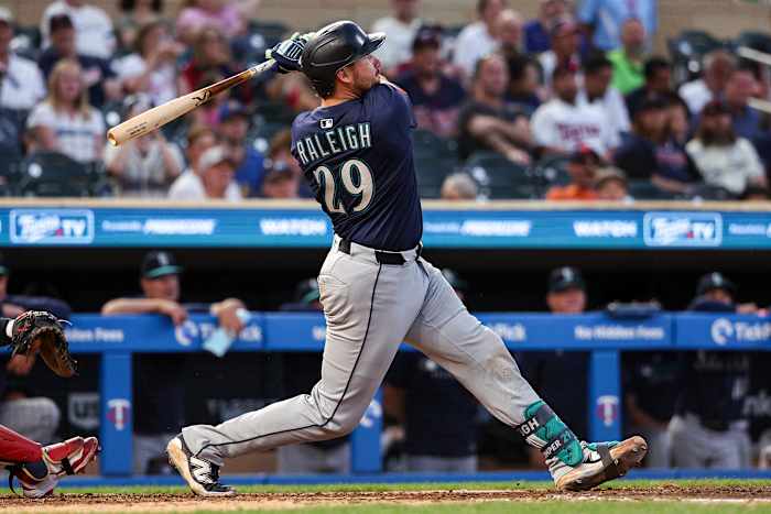 Mariners catcher and MLB homer leader Cal Raleigh to participate in Home Run Derby Mariners catcher and MLB homer leader Cal Raleigh to participate in Home Run Derby