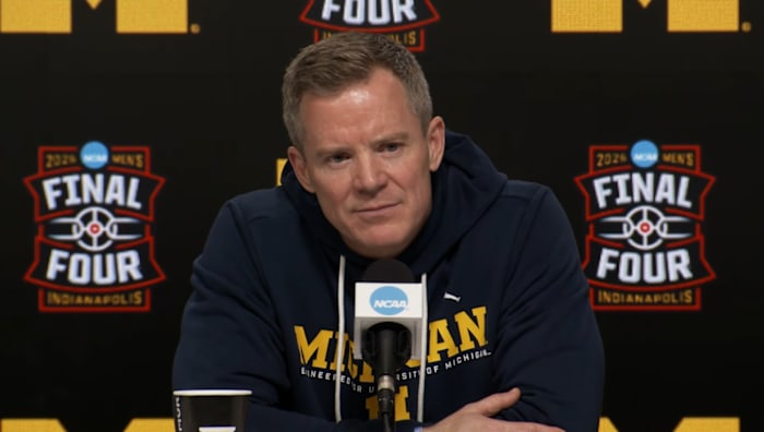 Michigan basketball HC Dusty May calls Final Four return ‘full-circle moment’ ahead of Arizona showdown