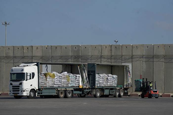 Live updates: Aid groups collect some supplies that have entered Gaza