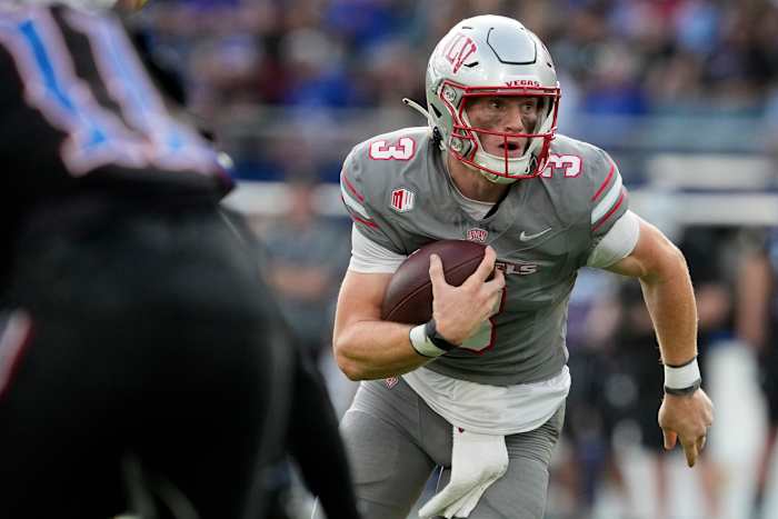 UNLV QB Sluka Enters Transfer Portal Amid NIL Dispute