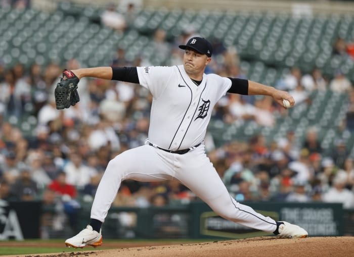 Haase's 5 RBIs lift Tigers over Mets in doubleheader opener