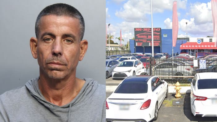 Man accused of stealing Mercedes-Benz from Miami car dealership
