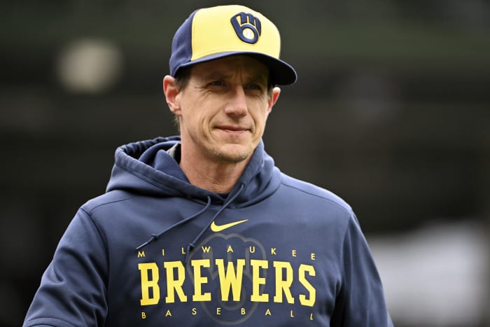Cleveland Guardians interview Brewers manager Craig Counsell for managerial job AP source says Cleveland Guardians interview Brewers manager Craig Counsell for managerial job AP source says