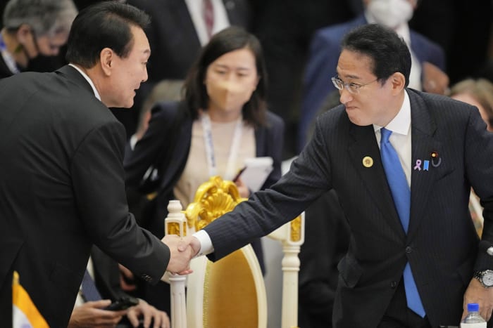 Yoon: Seoul-Tokyo ties key to address N Korea, supply chains