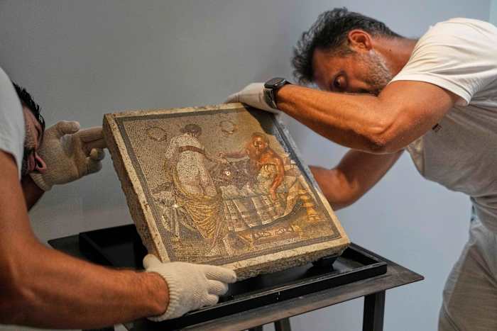 Roman-Era Erotic Mosaic Returned to Pompeii After WWII Theft