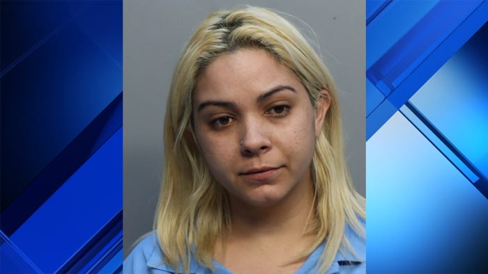 Woman accused of punching driver in face during road rage incident in southwest Miami-Dade