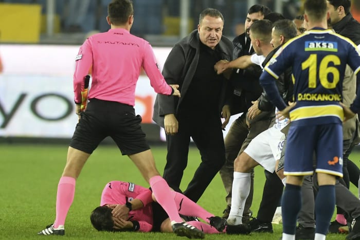 Attacks on referees could kill soccer, top FIFA official Pierluigi Collina says