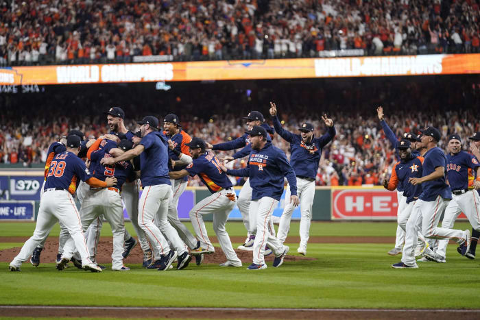 Yordan Alvarez's towering homer powers Astros to second World Series title