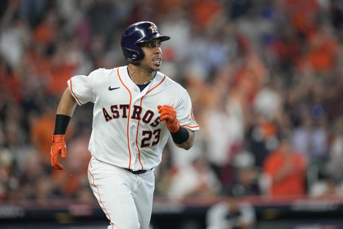 Astros place OF Michael Brantley on IL with shoulder issue - The