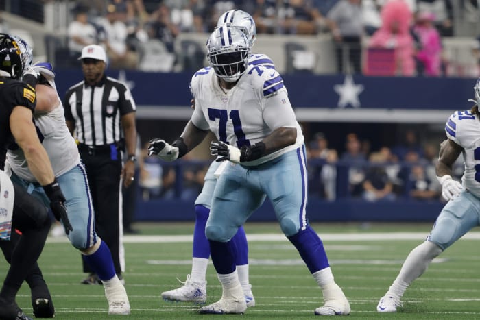 Cowboys sign old rival LT Jason Peters with Tyron Smith out