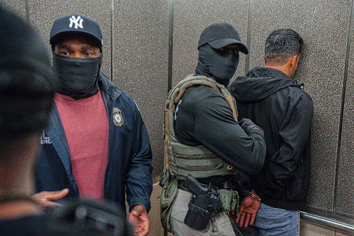 In American life, a growing and forbidding visual rises: the law-enforcement officer in a mask