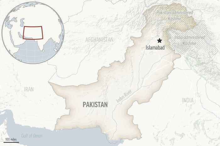 Pakistan condemns Iran over bombing allegedly targeting militants that killed 2 people