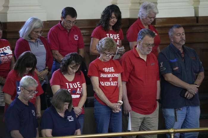 Texas AG Ken Paxton's impeachment trial begins with a former ally who reported him to the FBI