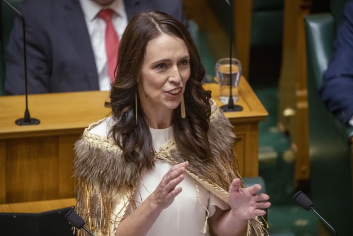 In final speech, Ardern reflects on leading New Zealand
