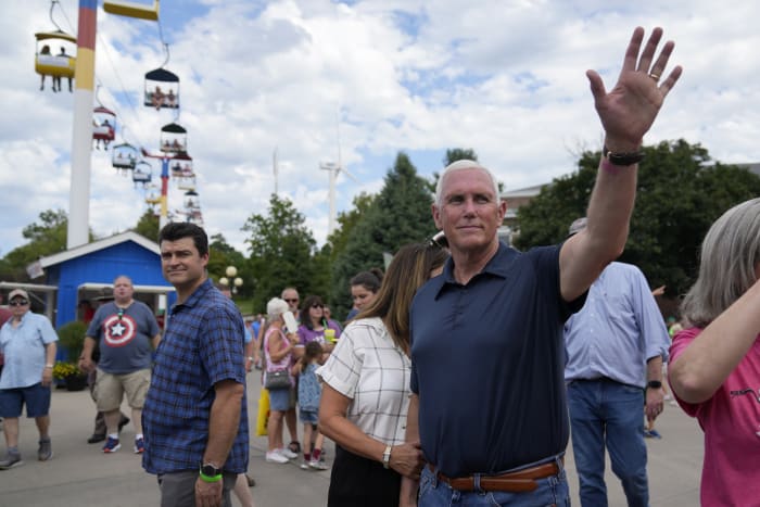 Pence signals debate plan to attack Trump and DeSantis for not pushing national abortion ban