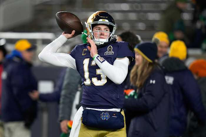 Riley Leonard’s Passing Game Crucial in Notre Dame’s Sugar Bowl Matchup