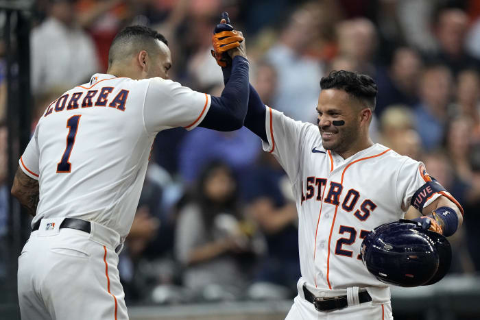 Astros Brantley, Pressly will not attend the All-Star Game