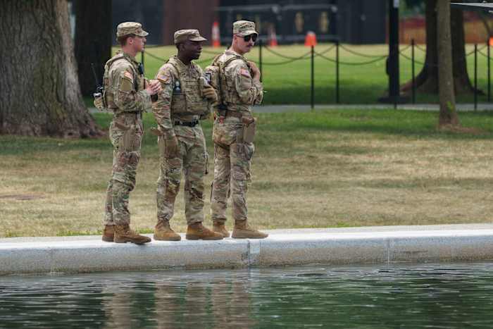 DC reaches court settlement with man detained while protesting troops' patrol with Darth Vader song