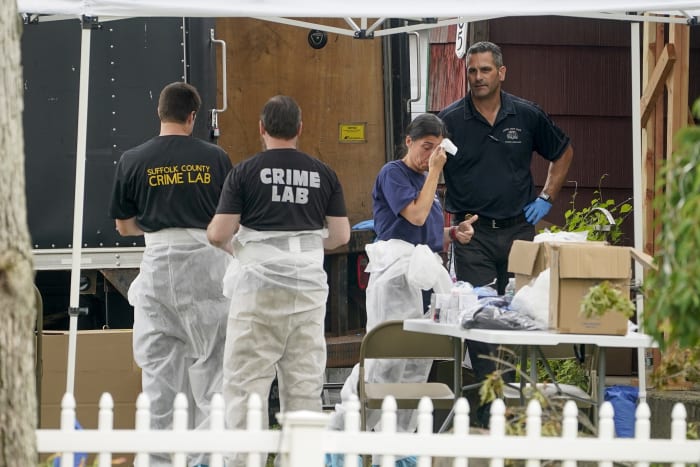 Police haul more items from home of man charged in Gilgo Beach killings