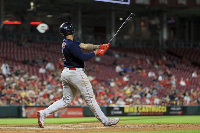 Guardians' Plesac throws ball out of Fenway, Bosox end skid
