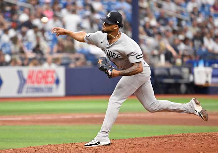 Image linked from the original feed: Pirates acquire former All-Star reliever Camilo Doval from the Yankees,