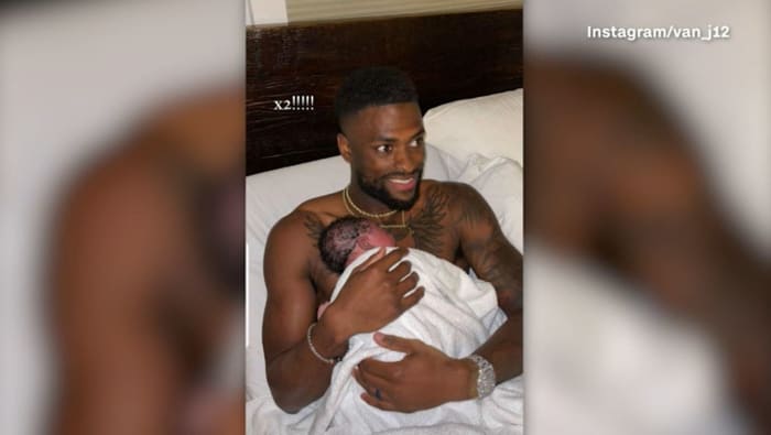 Oh baby! Rams' Jefferson wins Super Bowl, welcomes a son