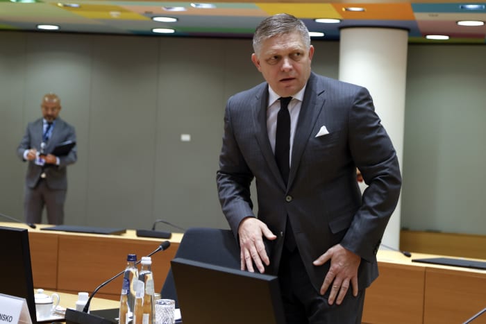Thousands protest in Slovakia against a government plan to amend the penal code