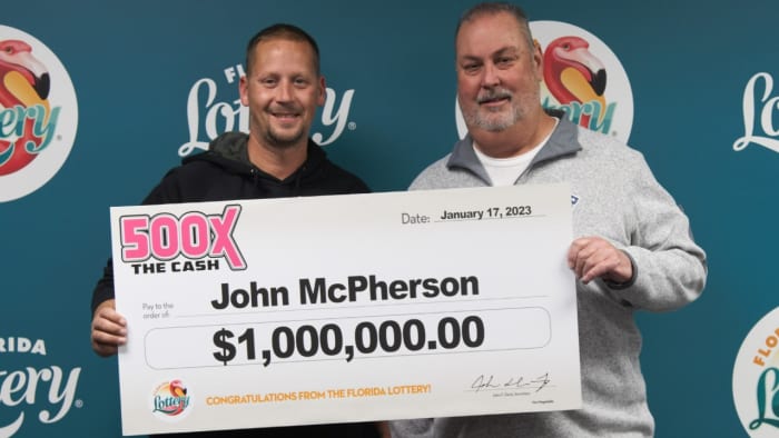 Clermont man wins 1M from Florida Lottery scratchoff Clermont man wins 1M from Florida Lottery scratchoff