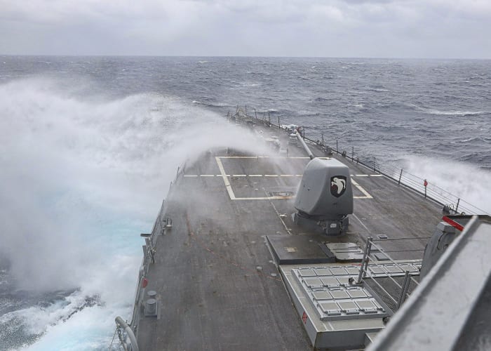 US denies Chinese claim it drove away American destroyer