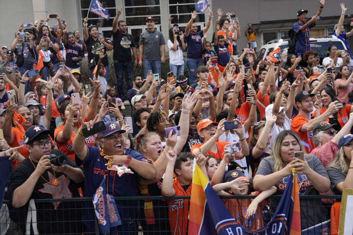 Astros World Series parade: Here are our favorite moments from championship  celebration in downtown Houston - ABC13 Houston