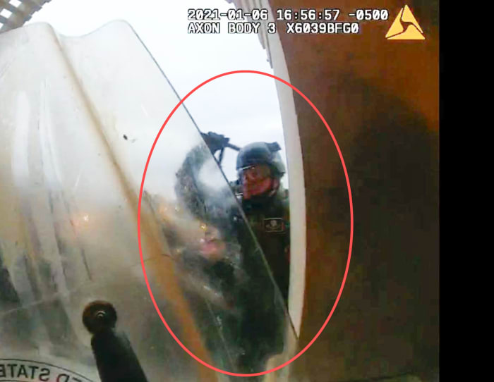 Military veteran who killed Iraqi civilian is ordered jailed on Capitol riot charges