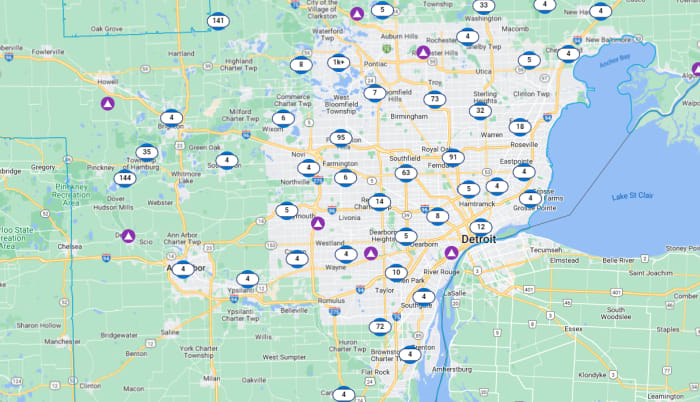 DTE Energy: Scattered power outages reported across Southeast Michigan