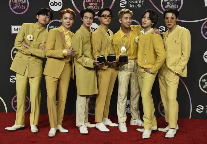 BTS marks their first official submission at the Grammy Awards 2022 with  'Butter