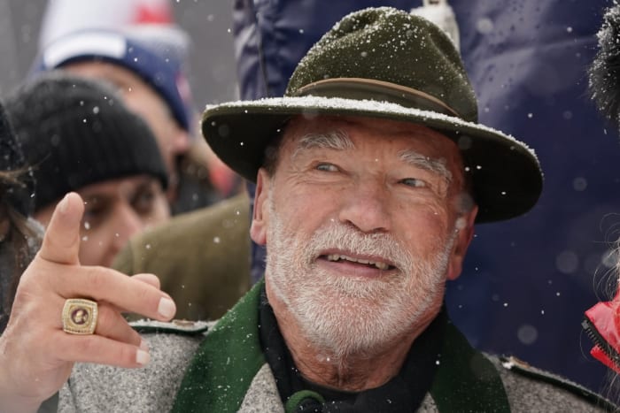 Arnold Schwarzenegger stopped by customs over a luxury watch after arriving in Germany