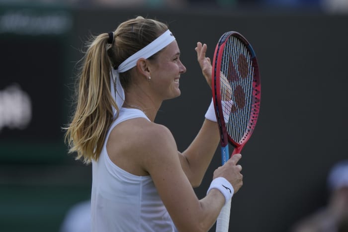 Wimbledon-Updates |  Die tschechische Spielerin Bozkova kommt in Katar an