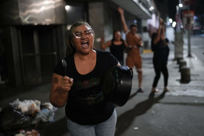 Venezuelans anxiously await results of presidential election that could end one-party rule
