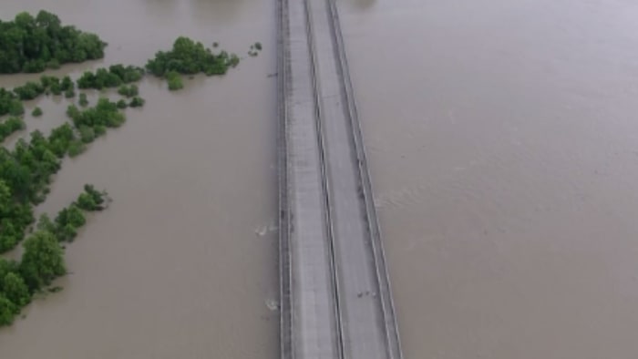 Bridge closure: West Lake Houston Parkway impacted by high water - Vimarsana News