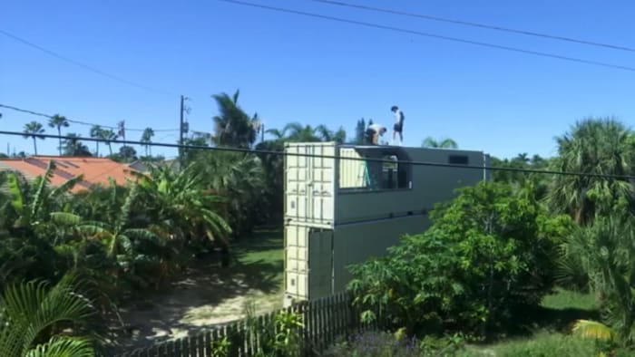 Shipping container ‘man cave’ has to come down, Brevard County says