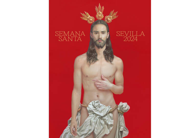 Too pretty? Easter poster depicting a handsome, fresh-faced Jesus prompts criticism in Spain - Vimarsana News