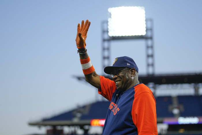 Dusty Baker reuniting with San Francisco Giants