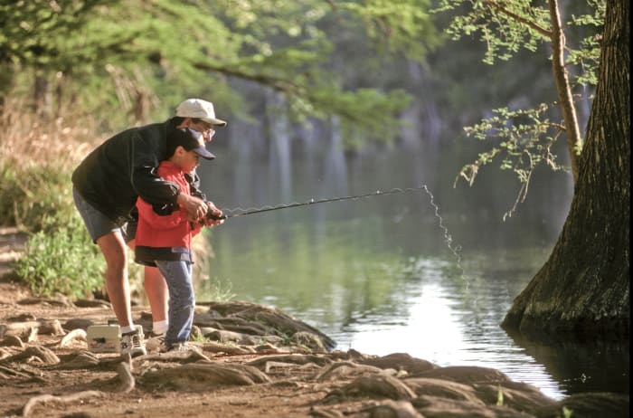 Catfish are regularly stocked for fishing in these Texas lakes, ponds