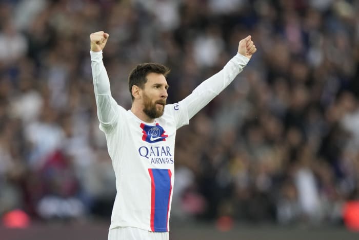 Messi s’assoit sur le match du Paris Saint-Germain contre Lorient par précaution