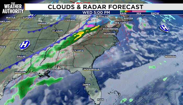 High pressure brings dry weather despite cold start