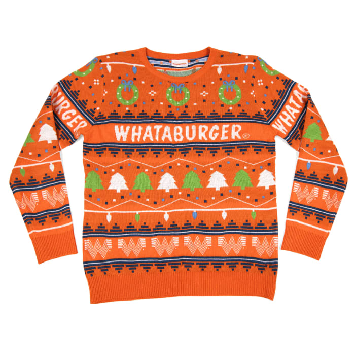 Whataburger outlet sweater orange