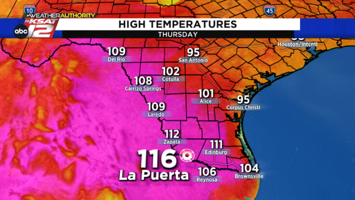 A South Texas town may have just seen the hottest May temperature in Texas history 🥵