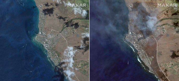 Wildfires take Maui by surprise, burning through a historic town and killing at least 6 people