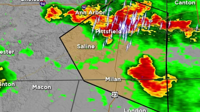 List of active weather alerts for Saturday as storms move through Southeast Michigan
