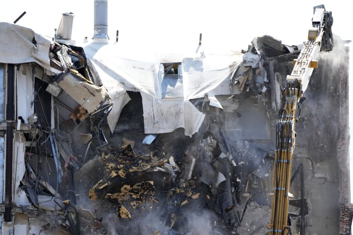 Iowa city hires outside firms to investigate partial building collapse