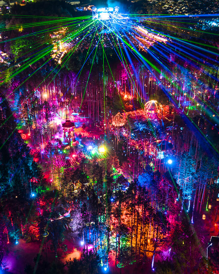 electric forest 2025 poster