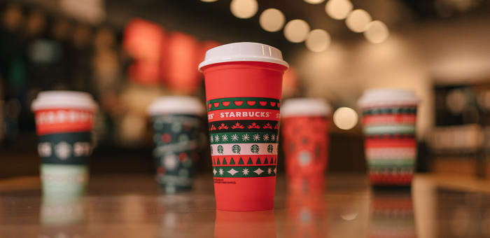 Starbucks' red cups and holiday drinks return Friday - Bring Me